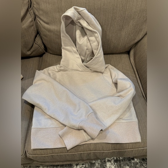 lululemon athletica Tops - Lululemon Loungeful Cropped Hoodie *Sparkle*